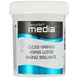 Deco 79 Media Varnish, 4-Ounce, Gloss