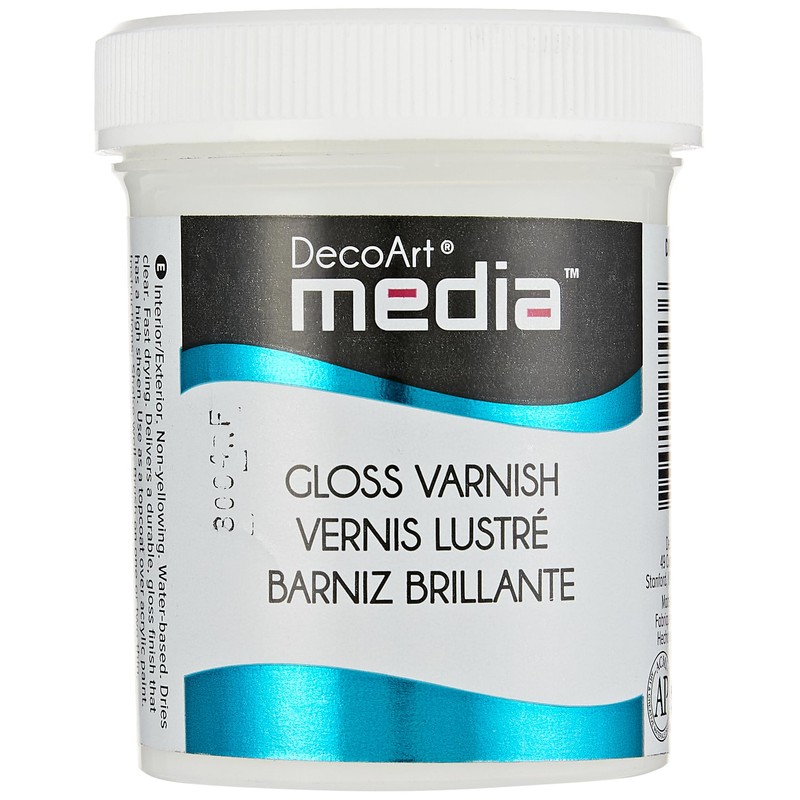 Deco 79 Media Varnish, 4-Ounce, Gloss