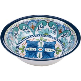 Certified International Talavera All Purpose Bowl One Size Blue/white