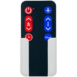 Replacement Remote Control for Barrister Lane Curved Electric Fireplace Heater 418739,with Wall Mounting Bracket