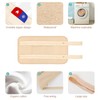 6 Pcs Castor Oil Pack Wrap Organic Cotton for Liver