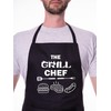 Print4U The Grill Chef Apron Funny Father's Day Birthday Gift