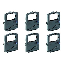 OKI 42377801 MICROLINE Self-Inking Black Ribbon 6-Pack