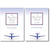 Basildon Bond Air Mail Writing Set Include A5 Blue Sheet