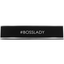 Signs ByLITA #Bosslady Novelty Desk Sign