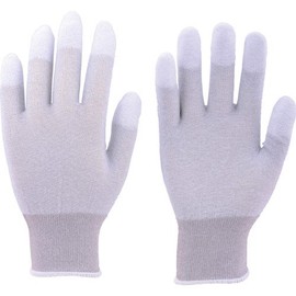 Trusco TGL-2996L x 5 Pairs Anti-Static Gloves L (Urethane Fingertip Coat)