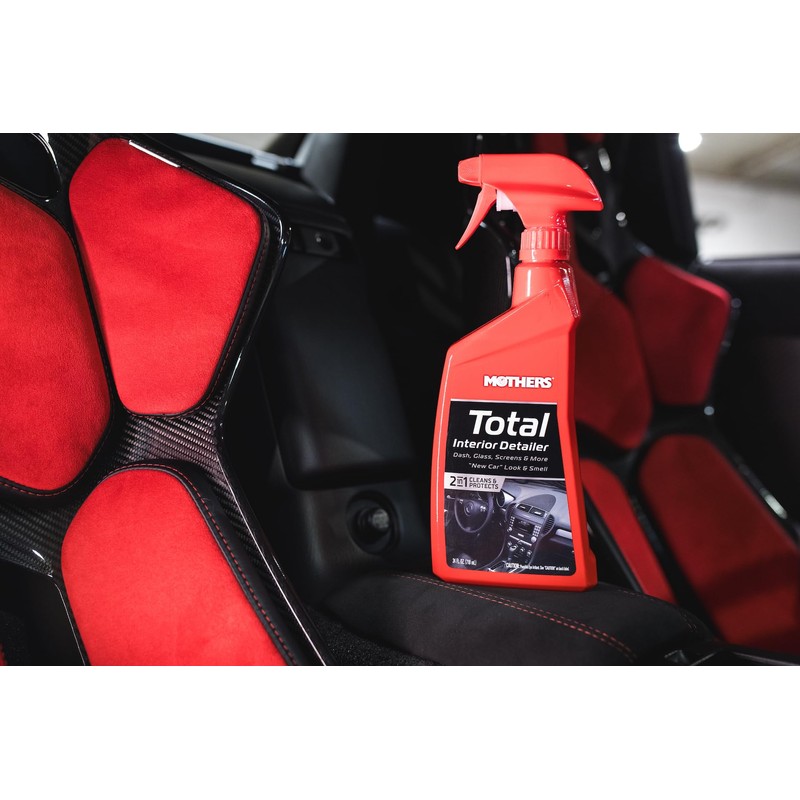 Mothers Total Interior Detailer, 24 oz. — Cleans & Protects