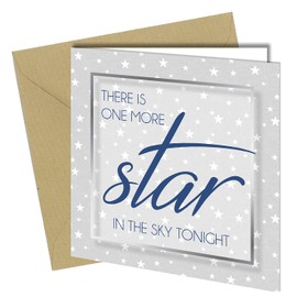 Sympathy Card Bereavement Condolence Sorry For Loss Death One More Star Dog Cat Pet #1479