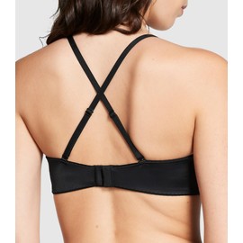 Victoria's Secret Wear Everywhere Lightly Lined Strapless Bra Pure Black