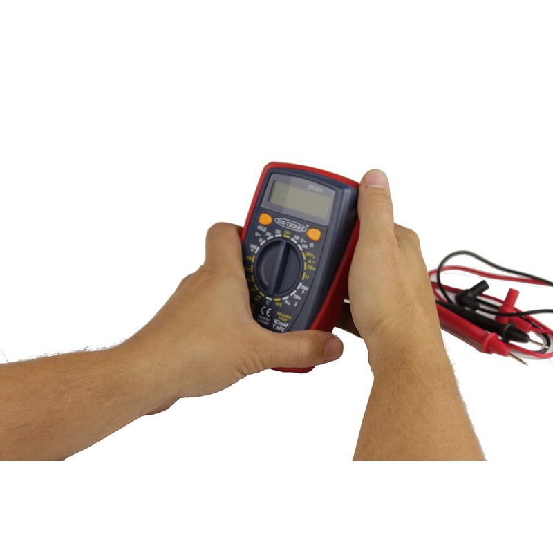 Digital Multimeter Voltmeter Voltage Tester Capacity Meter Temperature
