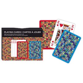Piatnik Double Deck Dots Bridge Double Playing Cards