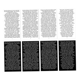 OHPHCALL 8sheets Inspirational Paper Decals for Journaling Vintage English Quotes Stickers Motivational Words for Scrapbooking and Diary Decoration