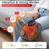 Cordless Heated Knee Massager with Vibration, Heated Knee Brace Wrap
