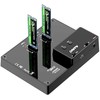 MAIWO K3015P Dual-Bay NVME M.2 SSD Docking Station - Tool-Free