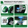 5" Industrial Caster Wheels, Heavy Duty Casters, Premium Polyurethane Tread