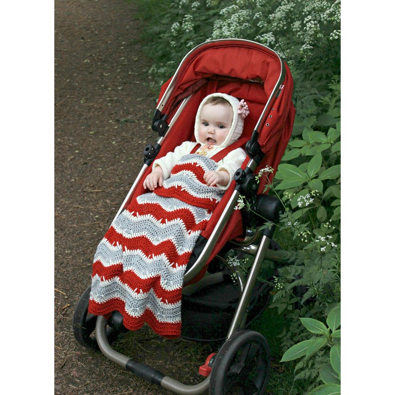 Crochet Pattern for Woodland Walk Baby Blanket, Aran Yarn, UK