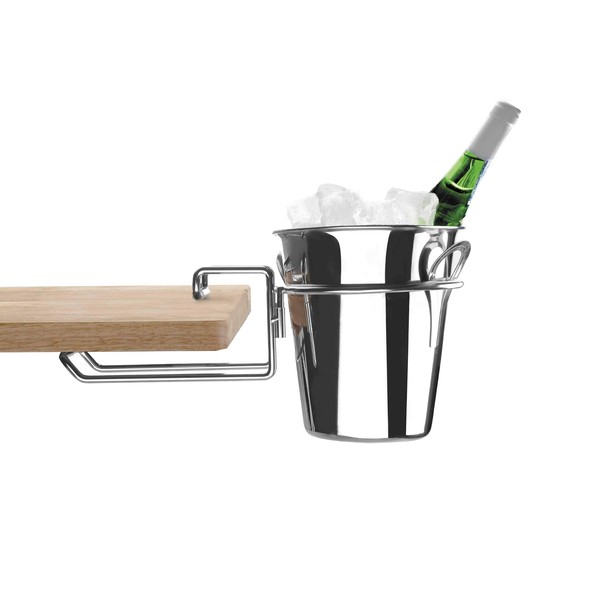 Lacor TISCHHALTERUNG FLASHENKUEHLER 20 cm, Edelstahl, INOX
