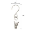 Alamic Gutter Hangers for Lights String Light Clips Patio Light