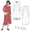 Style Arc Sewing Pattern - Eden Knit Dress (Sizes 18-30)