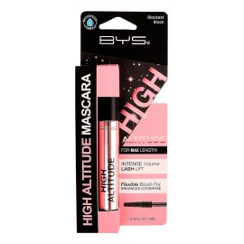 Mascara Waterproof Pestañas Largas Volumen Negro Intenso Bys