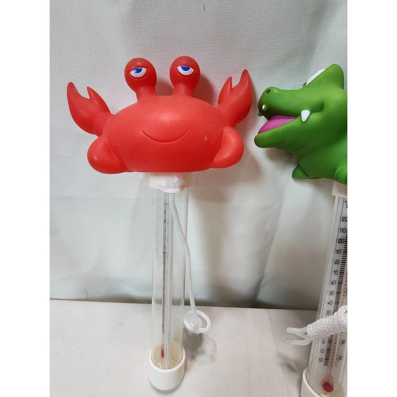 XY-WQ 2 Packs Floating Pool Thermometer w/ String For Pool