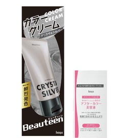Beauty Teen Color Cream Crystal Silver 140g (Bonus Included) Bright Hair Coloring Fashionable Dyeing Hair Color Treatment Hoyu