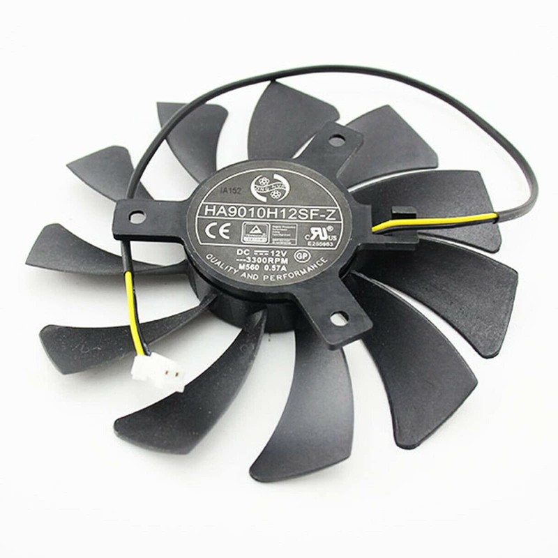 NUHFUFA HA9010H12F-Z Graphics Card Fan 2-Pin 85 mm for MSI