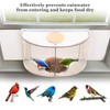 Gugxiom Window Bird Feeder with 180° Clear View, Window Insert