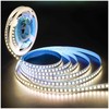 Tesfish 12 V LED Strip Light, Natural White, 4000 K,