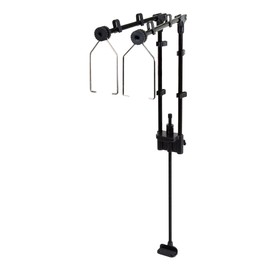Reptizoo Soporte De Lámpara Terrario, Extensión Hasta 65 Cm, soporte para una lámpara de gabinete o domo sencillo.