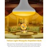 11W LED Yellow Bug Light Bulbs Outdoor, 100W Equivalent BR30