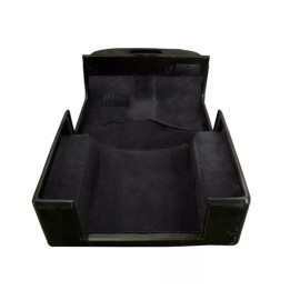 Carpetz 1997-2006 Wrangler TJ Indoor Outdoor 6 Piece Carpet Kit in Black