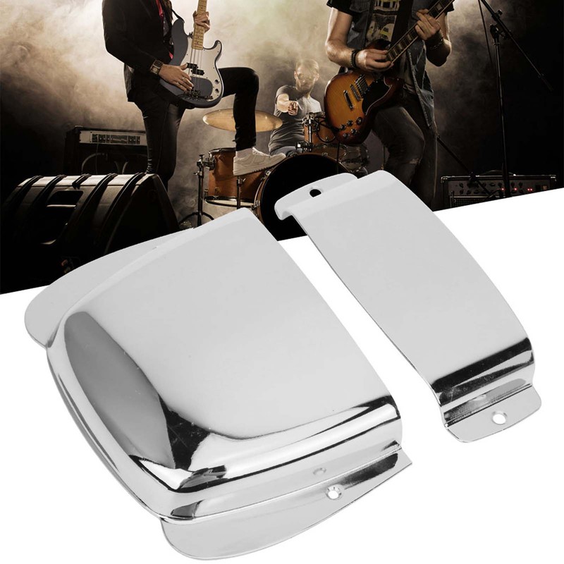 Pickup Bridge Cover Set Zinc Alloy Bass Protective Cover for