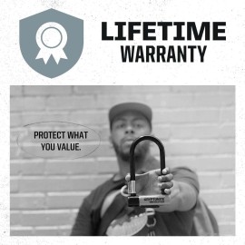 Unbranded Kryptonite Double Loop Cable & Padlock Bicyce Lock