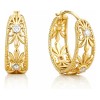 arrancadas aretes/joyeria dorada/joyeria dorada mujer/aretes mujer - Arracadas Aretes Oro