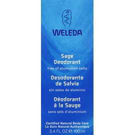 Weleda Deodorant Spray, Sage - 3.4 Ounce, (Pack of 2)