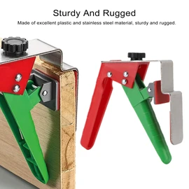 Luocute Drawer Panel Installation Clamps 2 Pcs, Easy to Use Drawer Fixing Clips for Secure Front Assembly Installation Tools, Adjustable Panel Fixing Clips