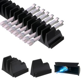 GyssTotr 23PCS Wrench Organizer for Tool Box Magnetic Wrench Holder, Modular Pieces,Free Combination,Keep Wrenches Organized, Space Saver