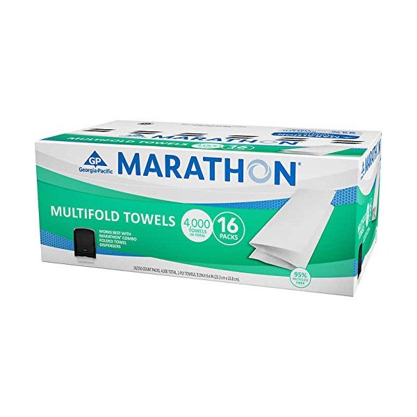 Marathon Multifold Towels 16 packs 4000 towels