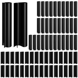 64 Pcs Pool Cover Clips, 2 Shapes Winter Swimming Pool Cover Clamps for Above Ground Pools 4.7Inch Pool Wind Guard Clips Easy to Use