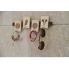 IVEI Mandala Project Animal Key Holder - Solid Wood Key