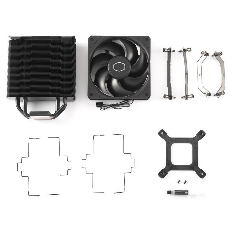 Cooler Master Hyper 212 Black CPU Air Cooler - Aluminium
