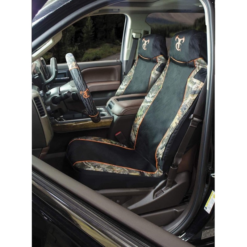 TrueTimber Kanati Camo Universal Front Seat Cover, 1-Pc.