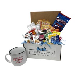 Get Well Gift Package Sick Bundle Mug with Tea Emergen-C Apple Cider Hot Cocoa Ramen and Assorted Snacks Box College Gifts Get Well Soon