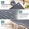 Silicone Dish Drying Mat for Kitchen Countertops – Non-Slip, Multi-Purpose