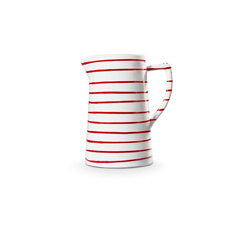 GMUNDNER KERAMIK Water jug capacity: 0.7 litres red flamed crockery,
