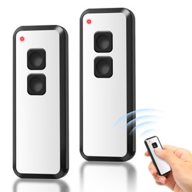 433.92 MHz Remote Control Garage Door, Pack of 2 Handheld Transmitter for Garage Door Opener for Novofer Novotron 502 MAX43-2, Mini Novotron 522, Mini Novotron 522 Design, 2 Channels