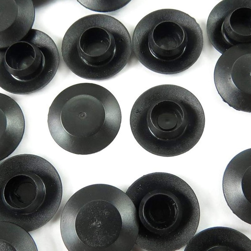 FidgetKute 100 Flush Mount Black Plastic Body and Sheet Metal