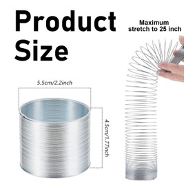 2 Pcs Squirrel Proof Spring, Wrap Around Squirrel Baffle Springs Protects, Squirrel Barrier Device, Spring Type Coil Guard, Metal Squirrel Baffle for Outdoor Bird Feeder Poles Accessories