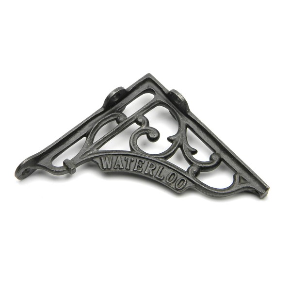 Pair of Shelf Brackets Waterloo Antique Cast Iron 125mm x